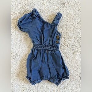 Habitual Denim Romper - 18 months